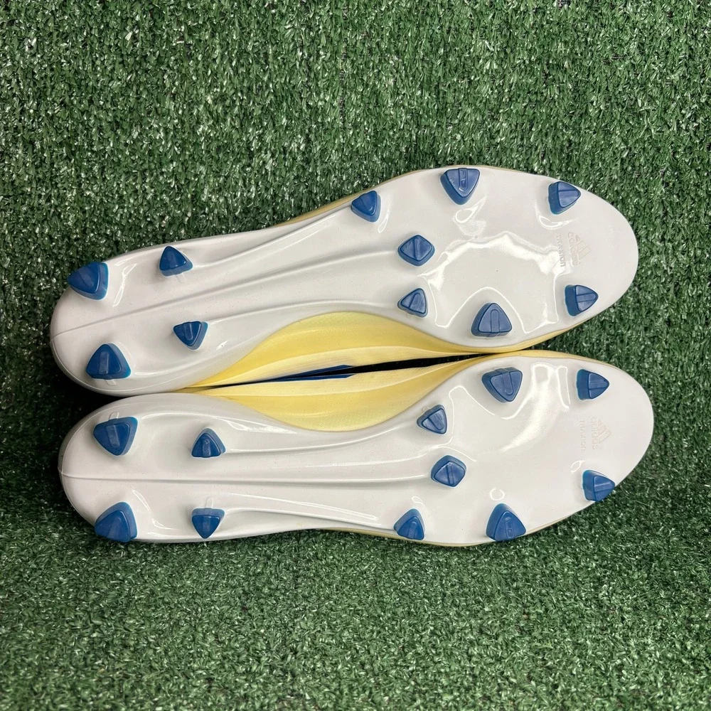 NEW‎ Adidas 2011 F50 Adizero Ultralight Football Boots White Blue Mens Size 13